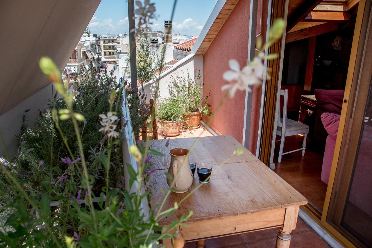 Country Style Attic In The Heart Of Preveza Leilighet Eksteriør bilde